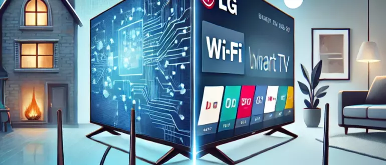 Подключение телевизора LG к интернету через Wi-Fi